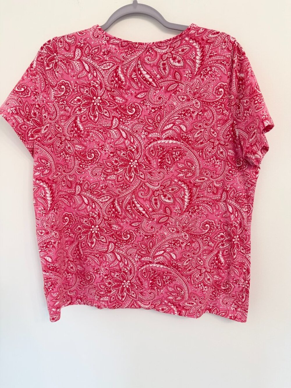 🌸 Talbots Paisley Print Tee 🌸 - Picture 4 of 6